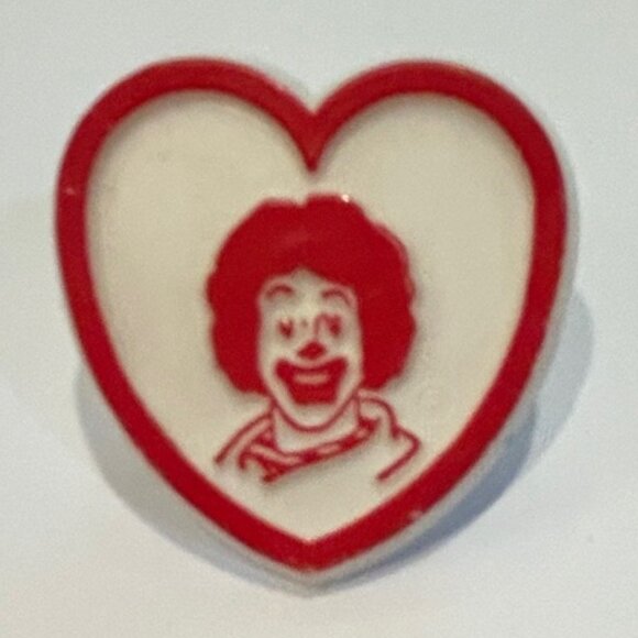 Ronald McDonald House Charities House Shaped Metal Lapel Pin 1990s - Picture 5 of 5